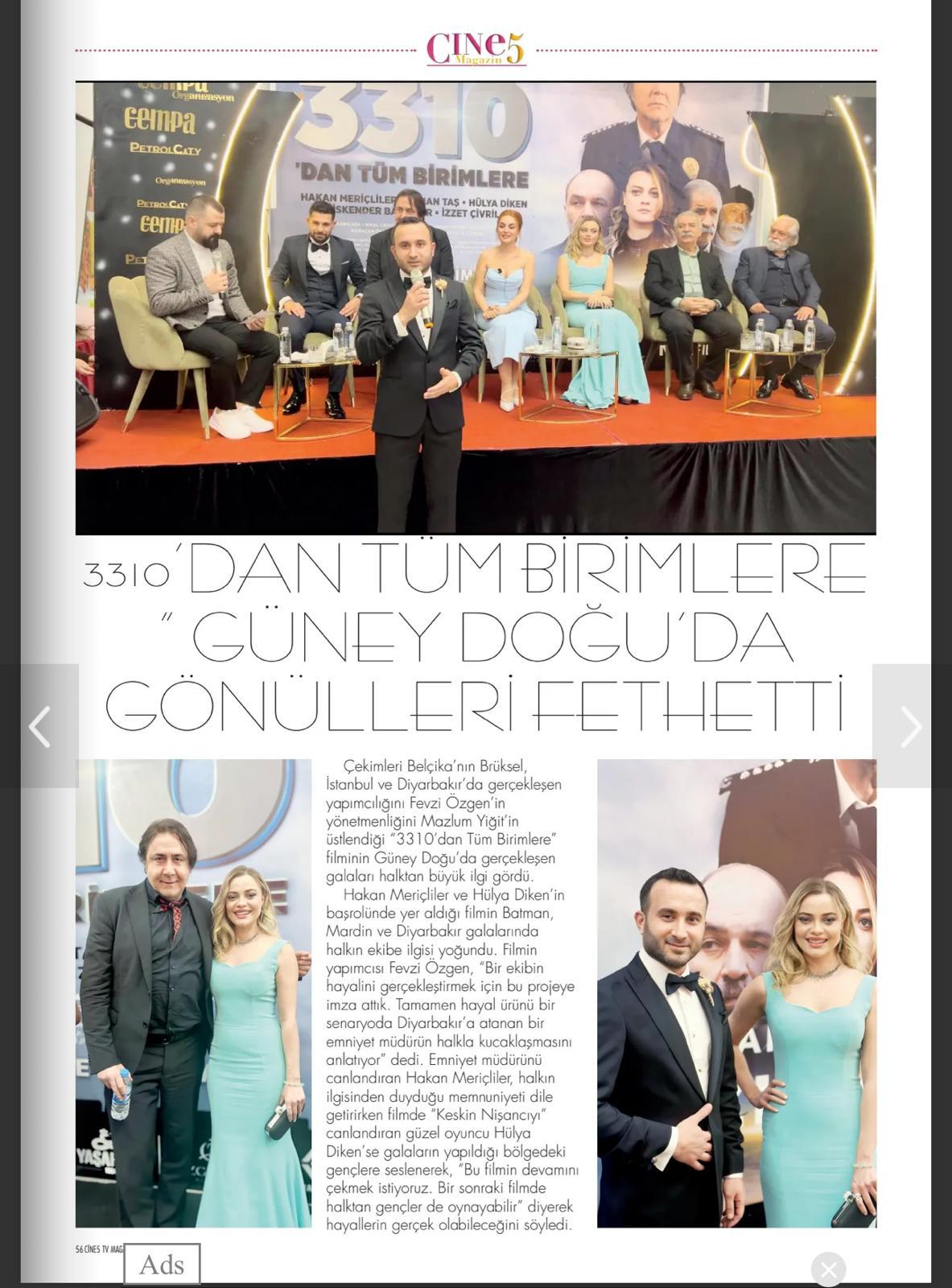 3310'dan Tüm Birimlere Cine5
